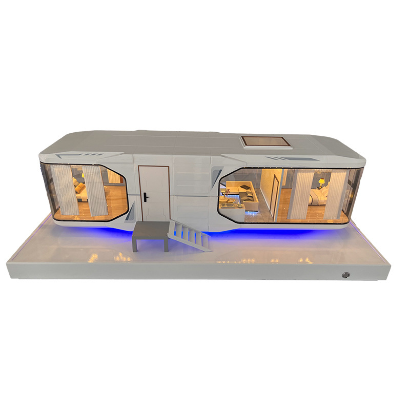 Integrated House Space Capsule Model House Apple Cabin Scenic Spot B & B Mobile Home Sunshine House Building Model