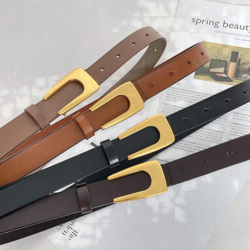 小众设计款皮带女黑色简约高级感束腰裤带配牛仔裤西服欧美潮流款