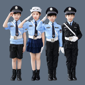 小孩警察衣服图片