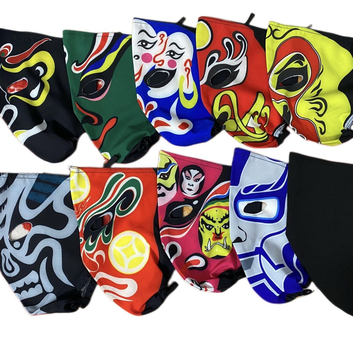 变脸面具脸谱四川变脸道具国潮入门演出火锅店戏曲京剧川剧-阿里巴巴