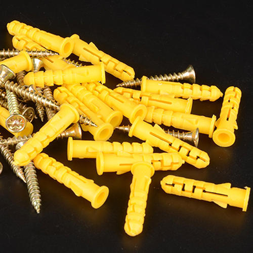 黄鱼塑料膨胀螺栓尼龙家装塑料胀塞螺钉胀栓塑料膨胀螺丝厂家现货