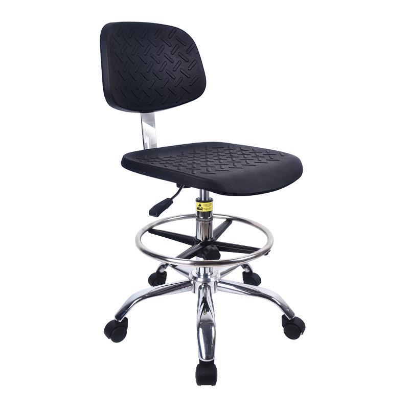 静电椅子升降旋转车间靠背实验室p发泡流水线凳子工厂办公椅