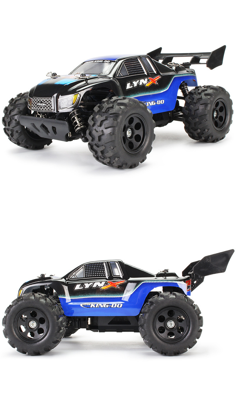 外贸亚马逊四驱高速越野攀爬遥控车1:22皮卡模型玩具车厂家批发