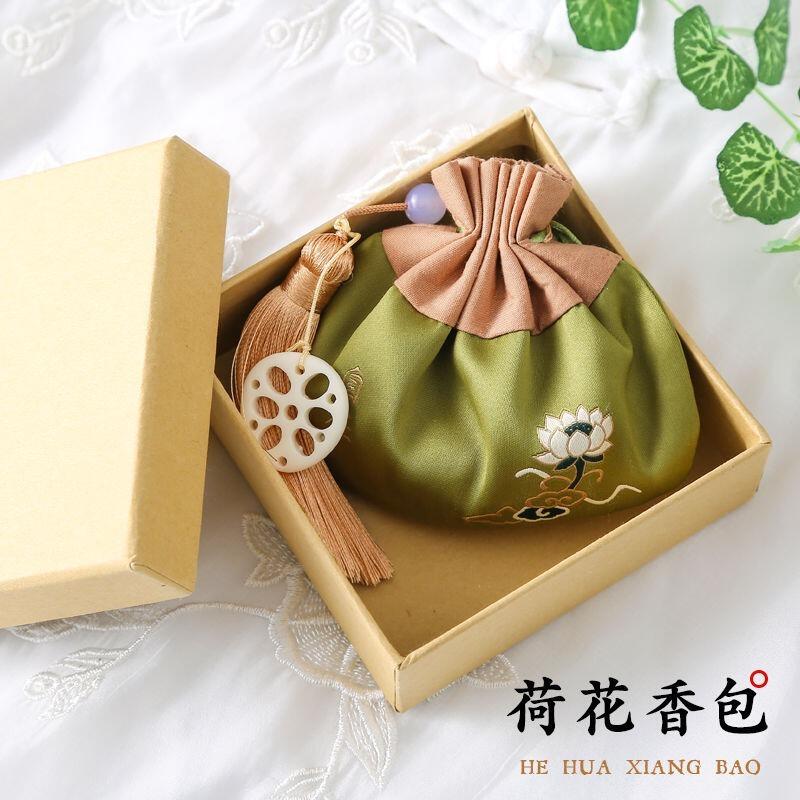 香囊空袋端午香包随身古风刺绣荷包包小香囊袋子装大量批发