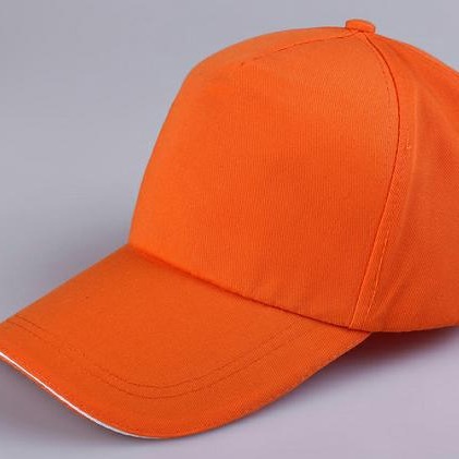 5片帆布帽子学生棒球帽旅行团棒球帽