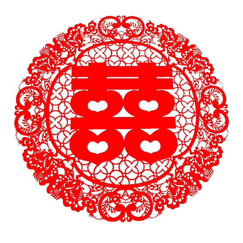 静电贴喜字婚房装饰布置窗花婚礼门贴双喜子创意结婚婚庆用品大全