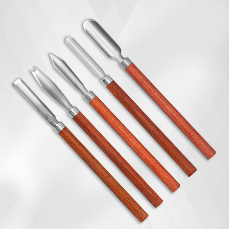 厂家批发食品雕刻刀拉刀水果雕花刀套装厨师雕刻刀uv戳刀现货