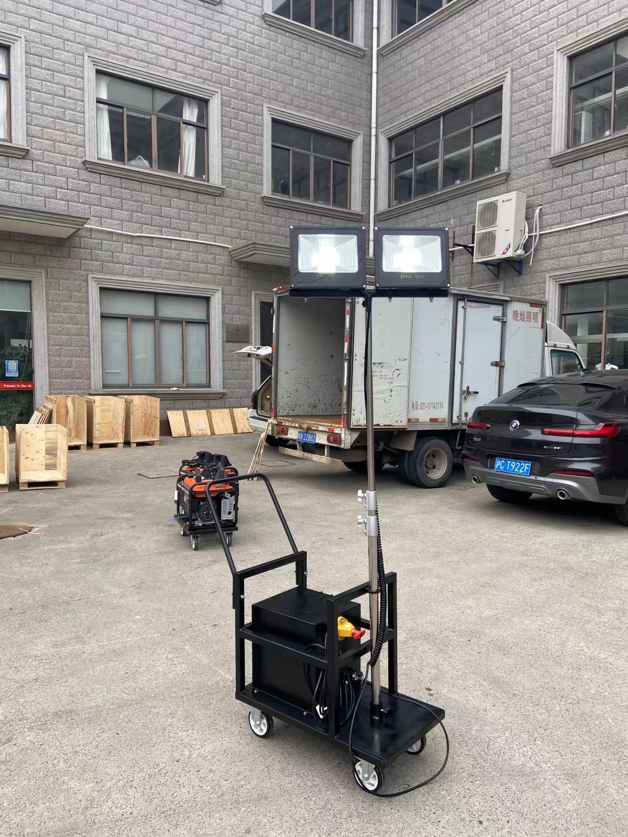充电式移动照明灯车 户外应急照明灯-阿里巴巴