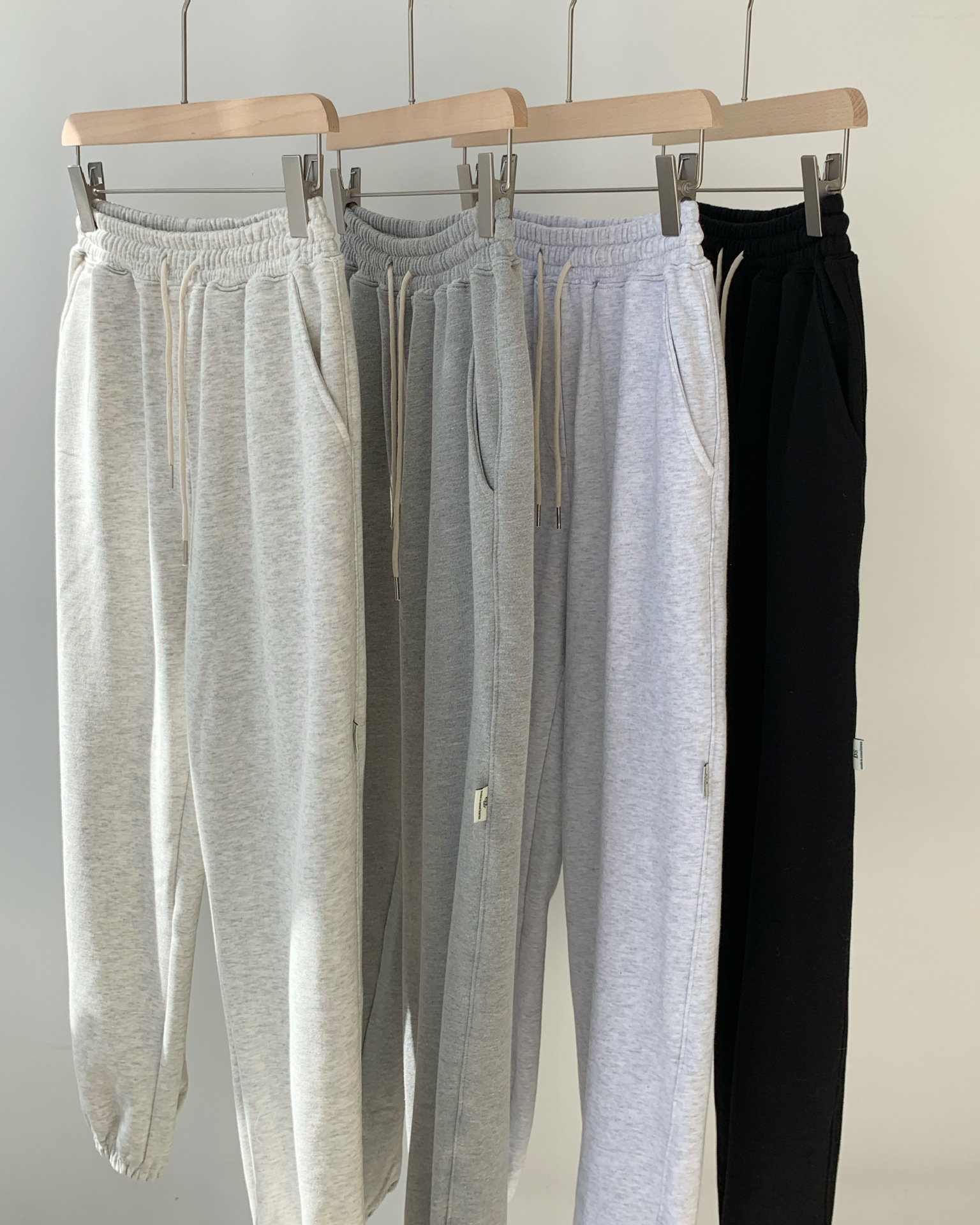 2021现货】韩东大门e*g秋冬新棉松紧腰抽绳宽松休闲