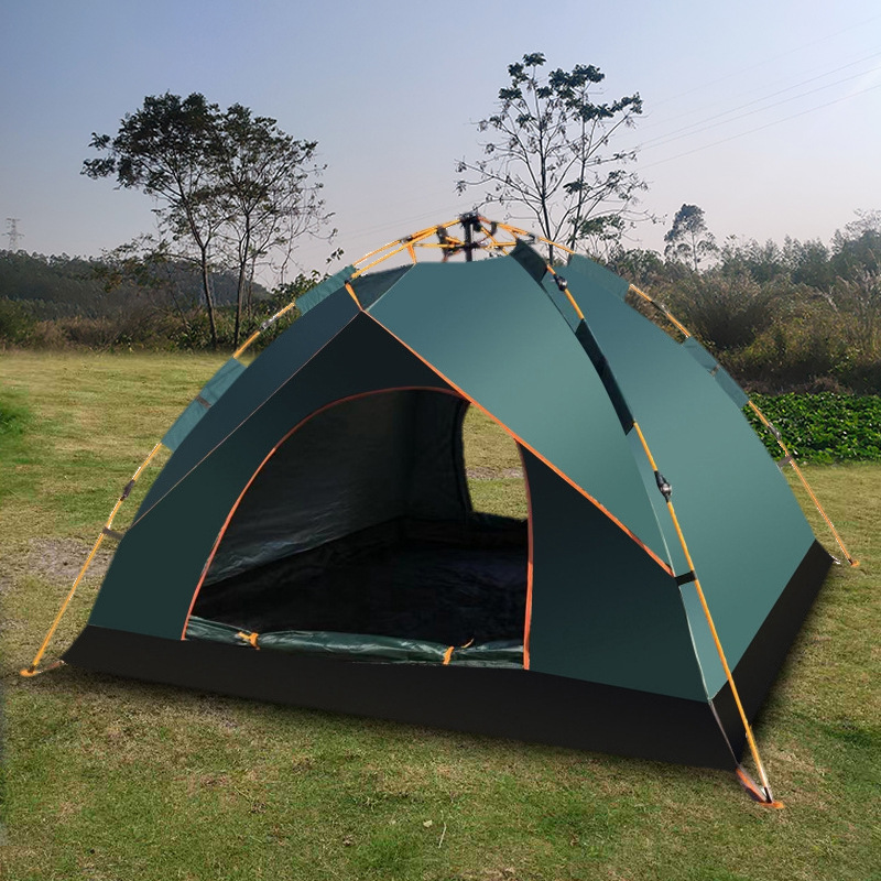 0成交31件帐篷户外便携式折叠野外露营野营装备野餐全自动速开旅行防