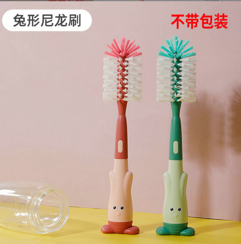 Three-in-One Silicone Baby Bottle Brush