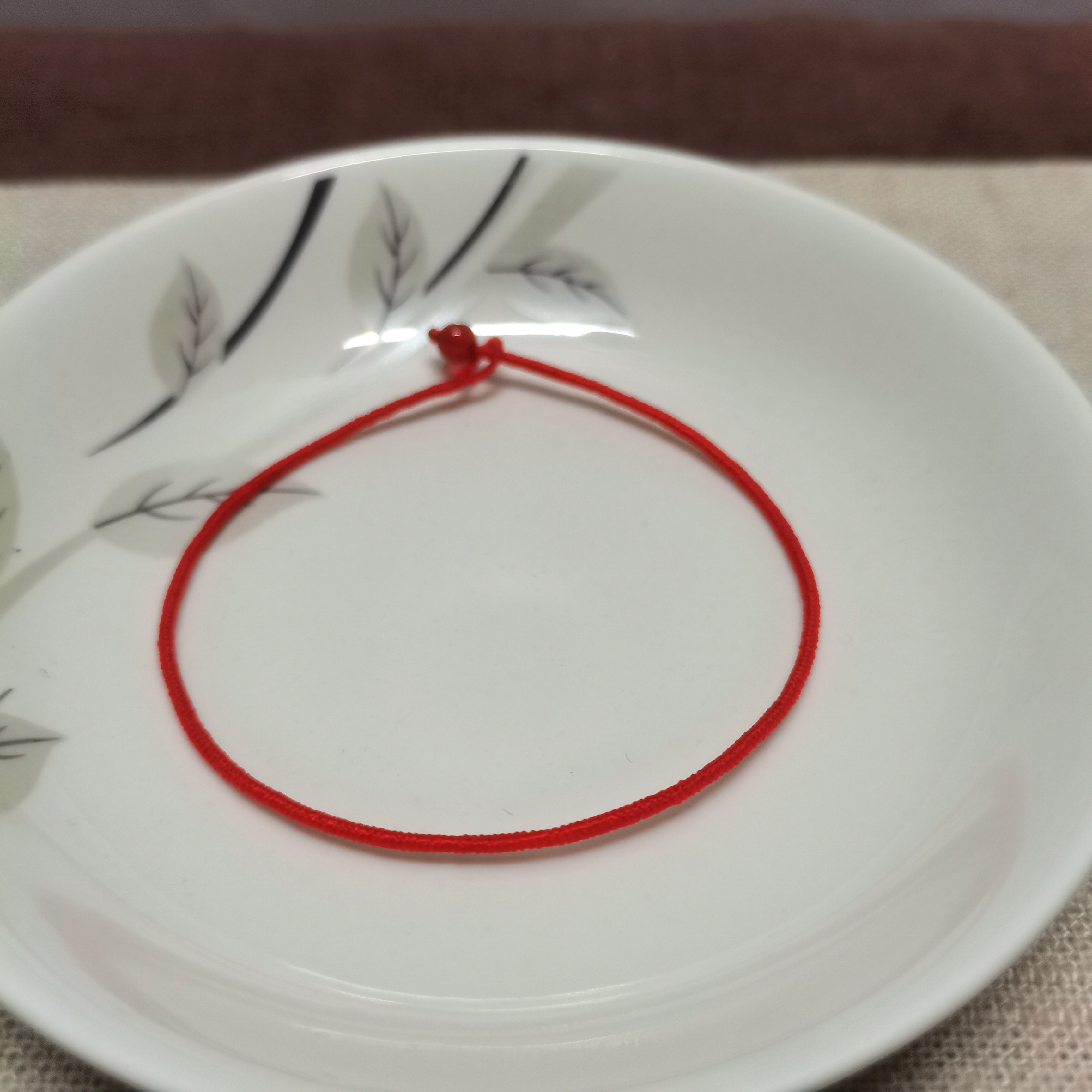 红绳手链极细小控细密九乘金刚结手绳男情侣小众轻奢礼物仙女手绳