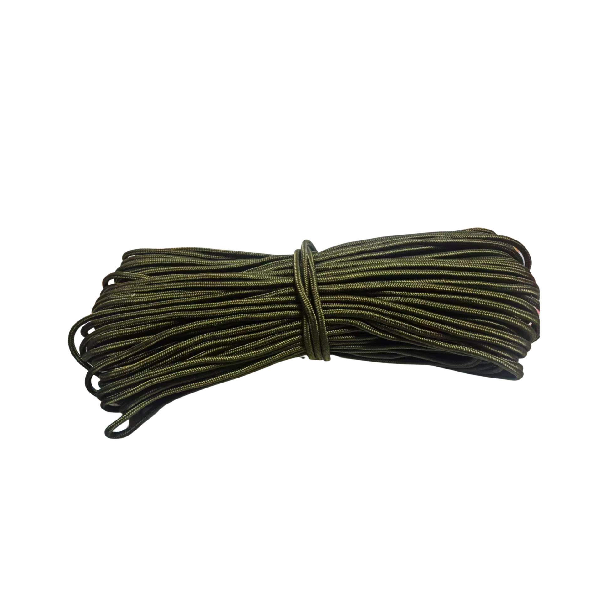 Rope Nylon Rope Army Green Nylon Woven Parachute Cord Manufacturers Supply Packaging Rope Truck Binding Braided Rope