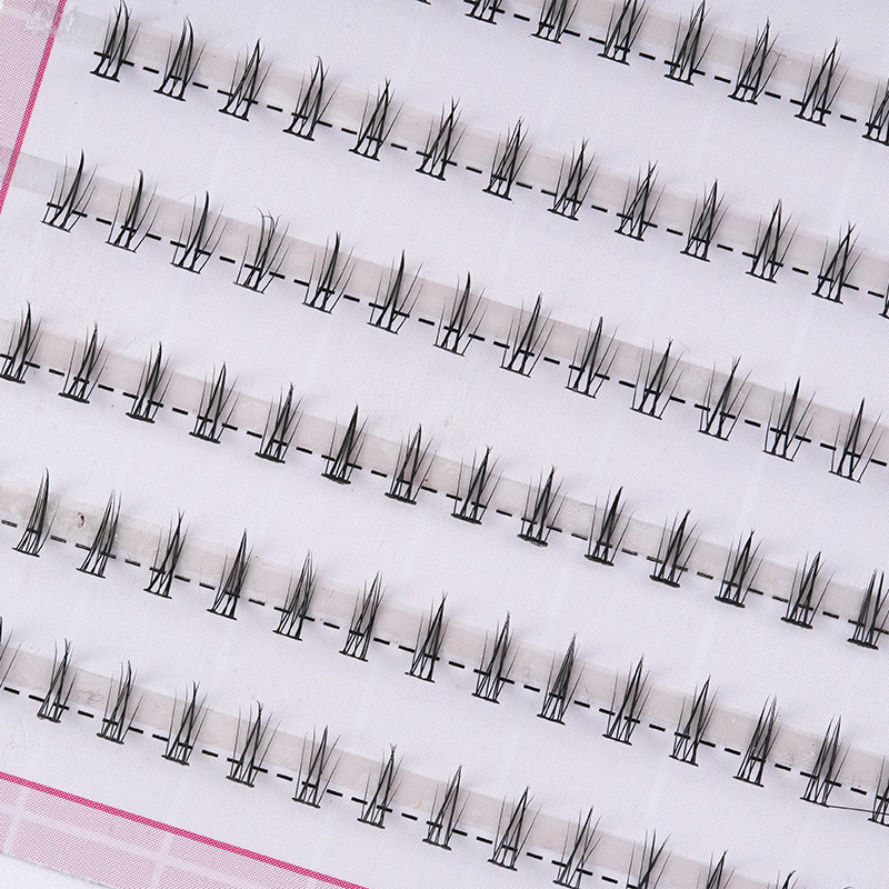 Small Crescent Lower Eyelash Novice Ten Rows Large Capacity Lazy Lower Eyelash Comic Eye Lazy Simulation Eyelash