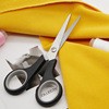 Factory Direct Sales Scissors Plastic Handle Scissors Office Scissors Card Packaging Student Scissors Wholesale