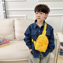 2024新童包简约韩系高级感儿童包包男孩帅气胸包大容量出游小挎包