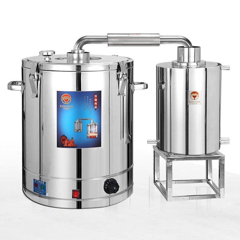 酿酒机家用小型酿酒设备蒸馏器纯露蒸馏机大型酒坊烧酒白酒酒酿机