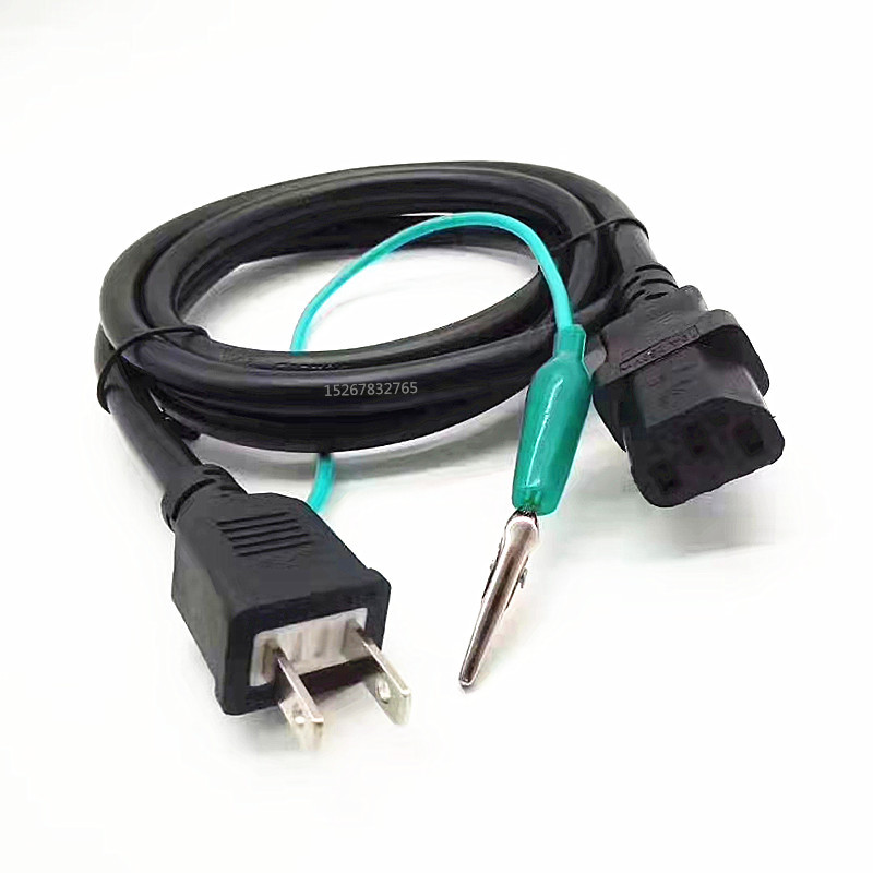 日标三插带接地电源线pse品字尾电源线日规连接电源线日本电源线