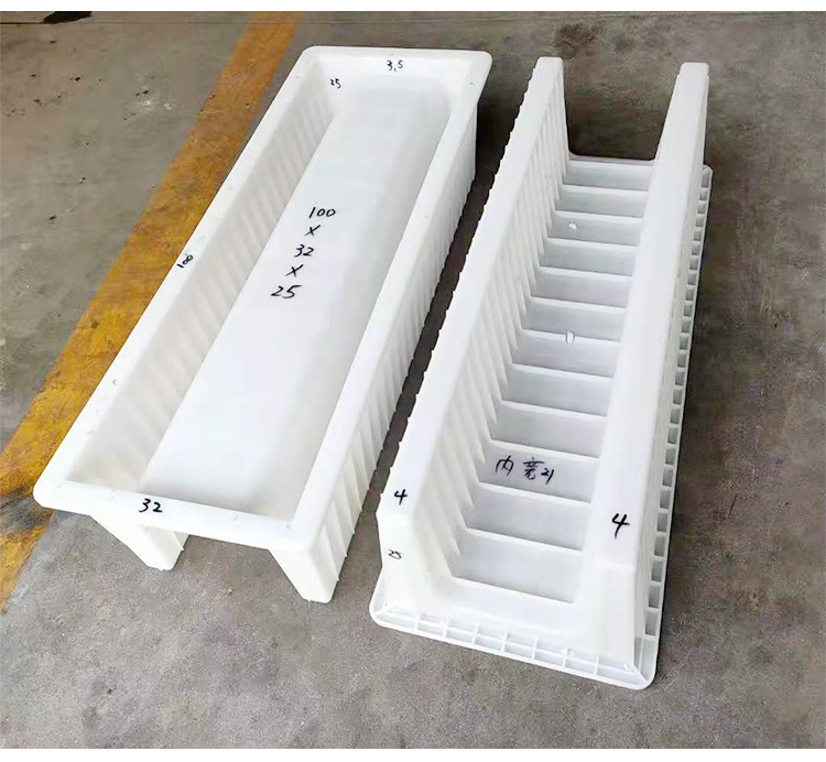 水泥u型槽塑料模具 工厂施工电缆槽模具 排水槽塑料模具