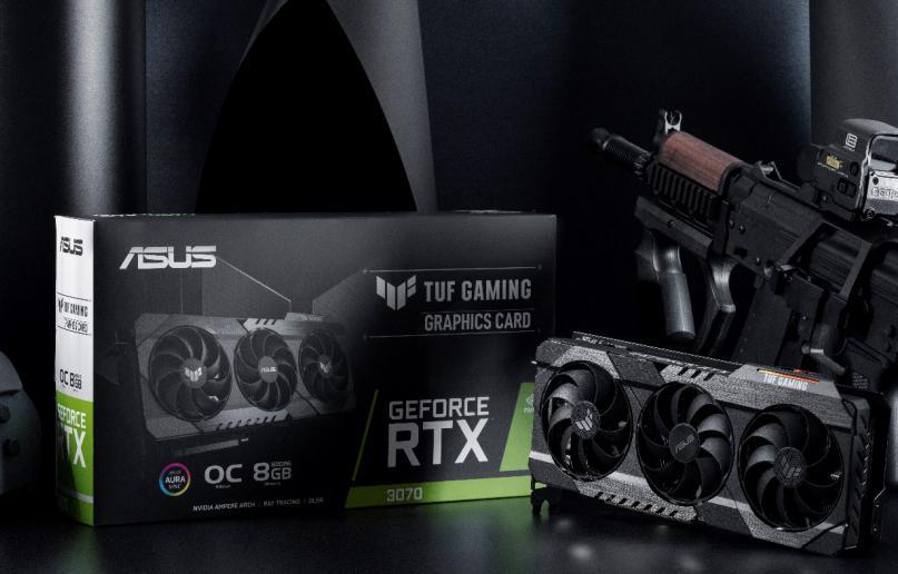 适用华硕rtx3070-o8g-gaming吃鸡电竞游戏专业独立显卡不锁no lhr