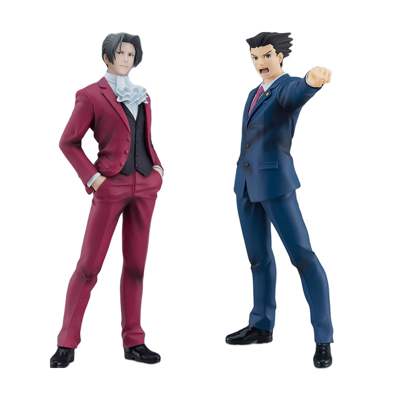 gsc pop up 逆转裁判 御剑怜侍 成步堂龙一 手办模玩摆件-阿里巴巴