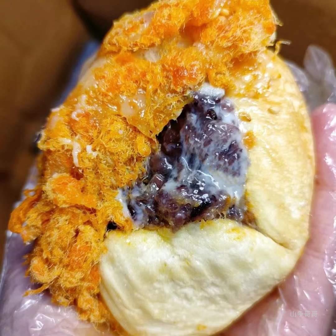 安贝旗新鲜奶酪夹心吐司酥松紫米面包1200克酥松紫米面包营养早餐