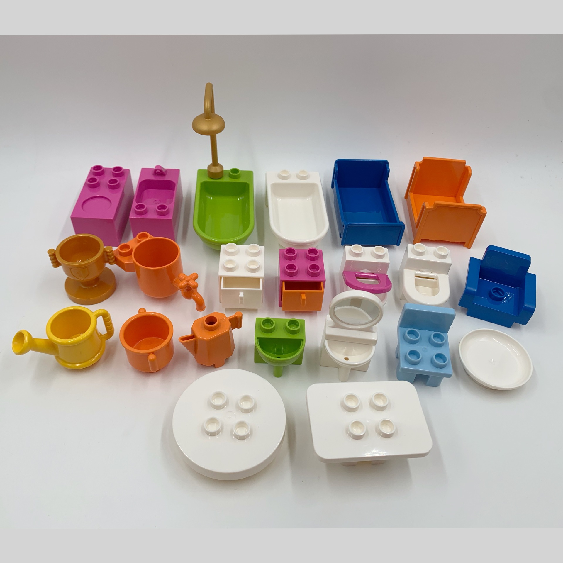 兼容乐高大颗粒积木家居配件散件水壶浴室益智拼装厂家直销过家家