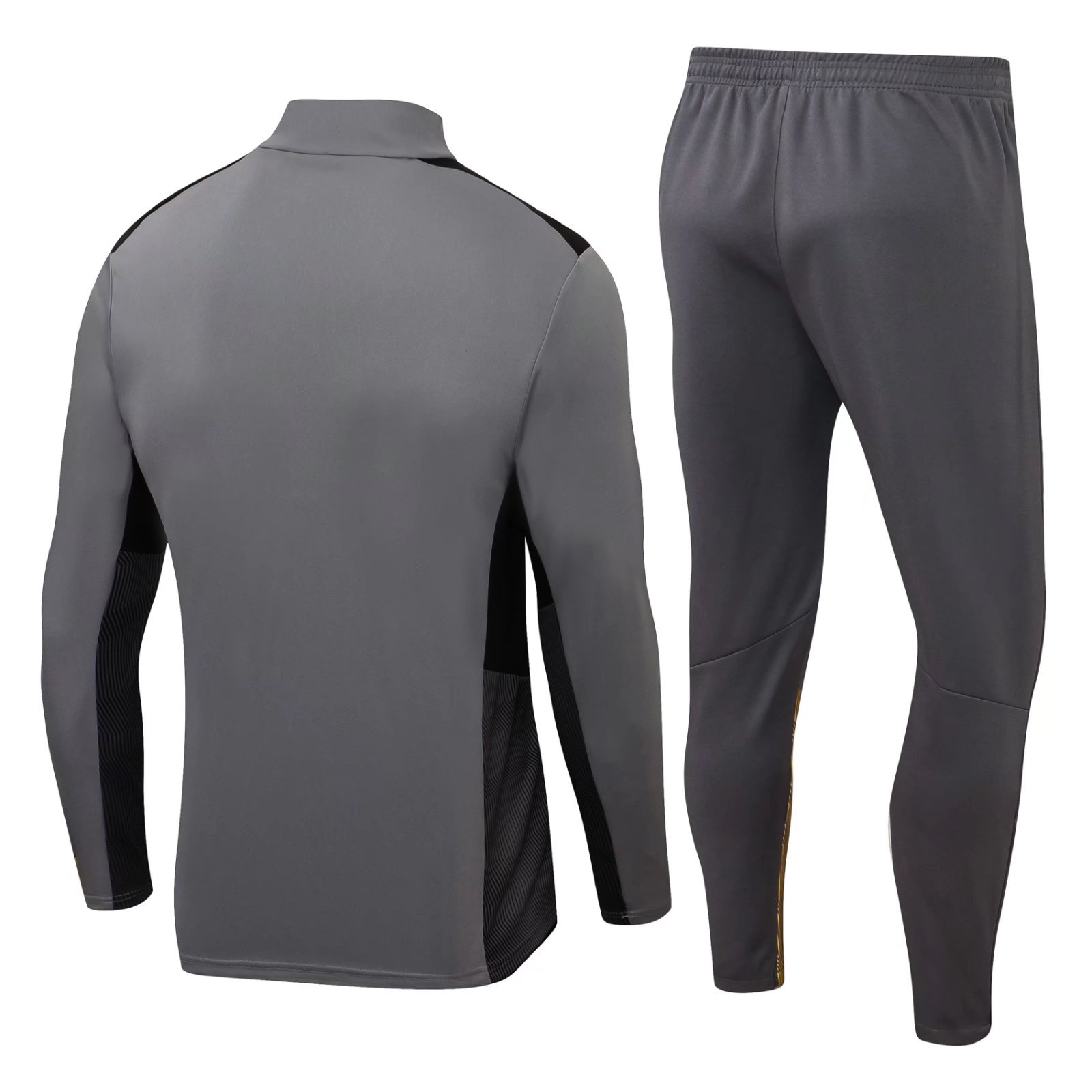 厂家热卖2122足球服训练 服俱乐部球衣运动套装出场 速干长袖半拉