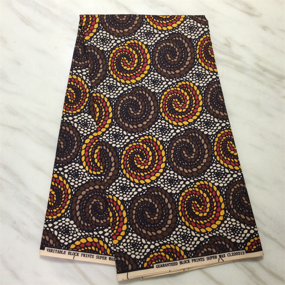 african wax 非洲蜡染布非洲安卡拉涤蜡布跨境爆款蜡布工厂批发价