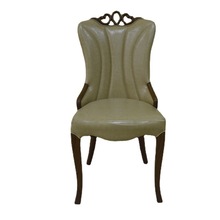 BDM新款简约黑亮光实木餐椅组合时尚创意酒店韩版椅子地毯滚轮贵