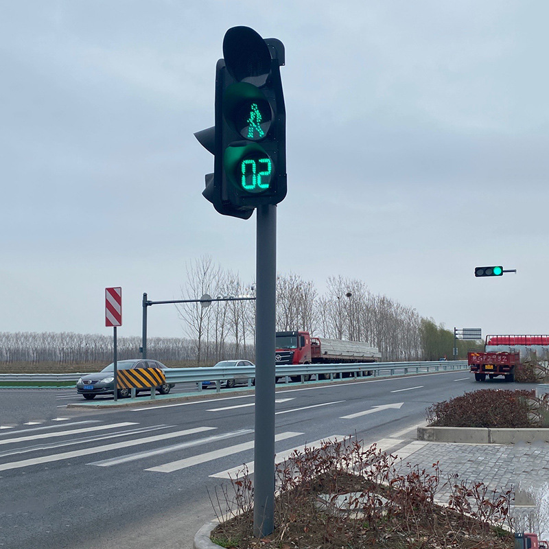 厂家供应人行灯系列 一体化led斑马线红绿灯 道路交通警示人行灯