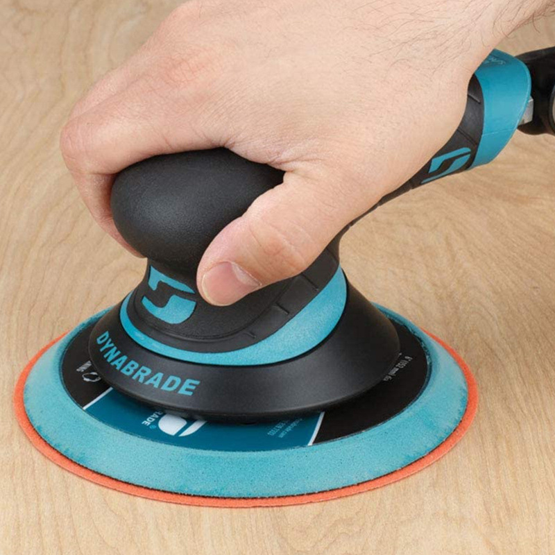 美国dynabrade丹纳布雷X61H气动打磨机 6寸气动抛光机 气动砂纸机