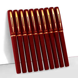 红笔批发红色签字笔大容量老师专用大字体加粗笔画1.0/0.7/0.5mm