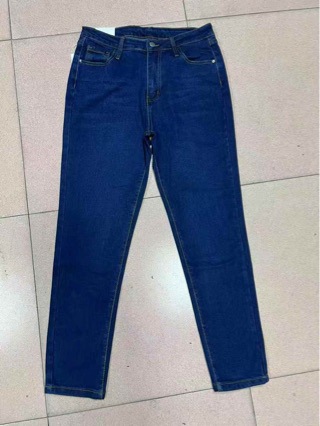 外贸正品尾单现货牛仔裤女2024秋季新款小脚牛仔裤