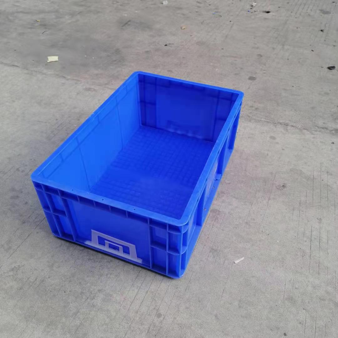 5成交30pcs厂批发750加韧加厚大号斜插式翻盖物流周转箱京东顺丰货物