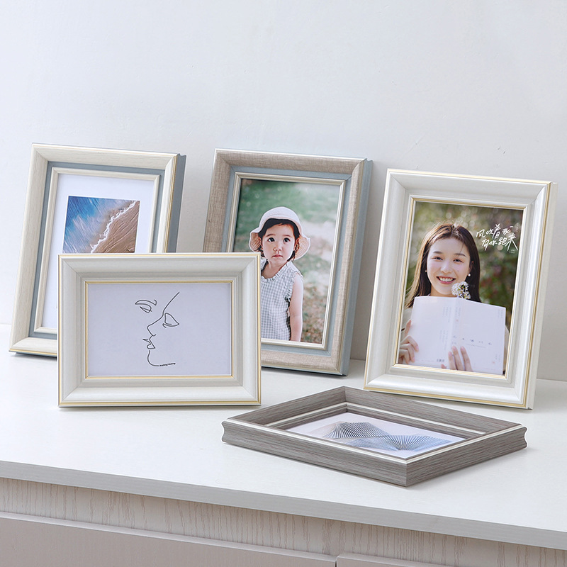 相片打印加相框洗照片做成相册6寸7寸8寸5摆台画框挂墙感-阿里巴巴