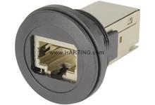 HARTING 浩亭 09454521561 Har-Port RJ45耦合器 插座至插座 接口