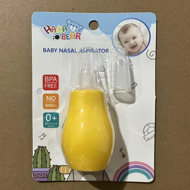 Baby Manual Nasal Aspirator Cold Nose Nasal Congestion Cleaner Silicone Baby Pump Nasal Aspirator