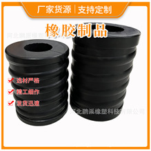 工程机械振动筛专用橡胶柱 螺旋复合弹簧  橡胶柱 rubber column