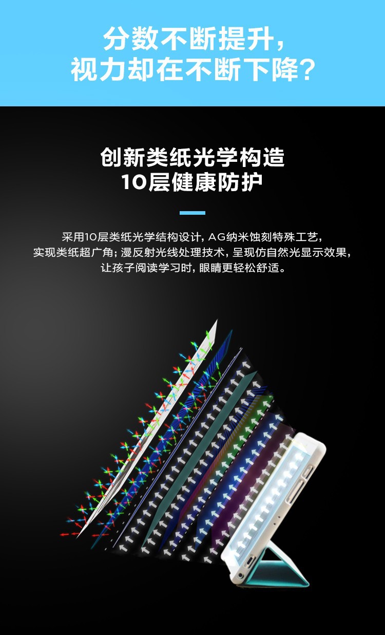 boe京东方funbook小课屏类纸护眼屏学习平板boe画屏c1s 64g银色