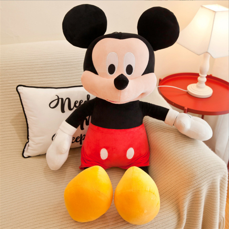 Mickey Minnie Toy Mickey Mouse Plush Toy Couple Disney Doll Festive Dolls for Clawing Generation Hair