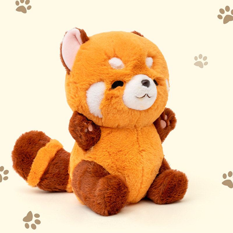 Lesser Panda Sister Plush Toy Raccoon Doll Children's Birthday Gifts Doll Crane Machines Internet Celebrity Doll of the Same Style