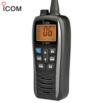 icom艾可慕 ic-m25海事专用对讲机 可漂浮型手台水上船舶原装