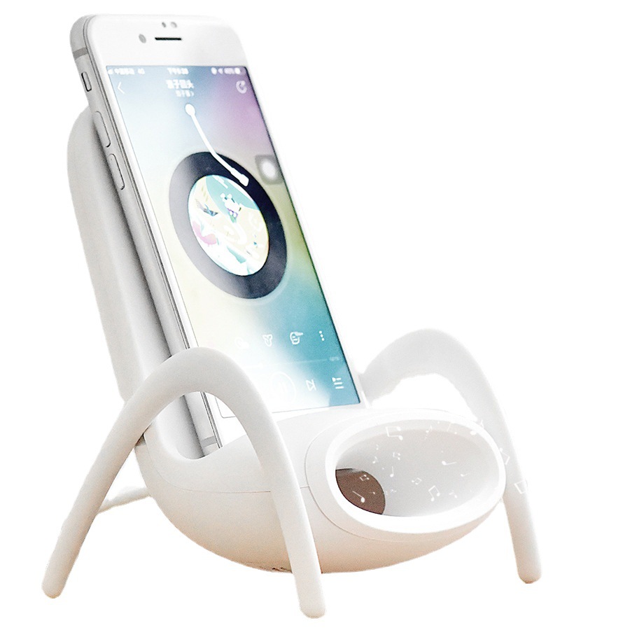 创意无线扩音充电器 手机无线充电器 适用于苹果安卓三星快速充电