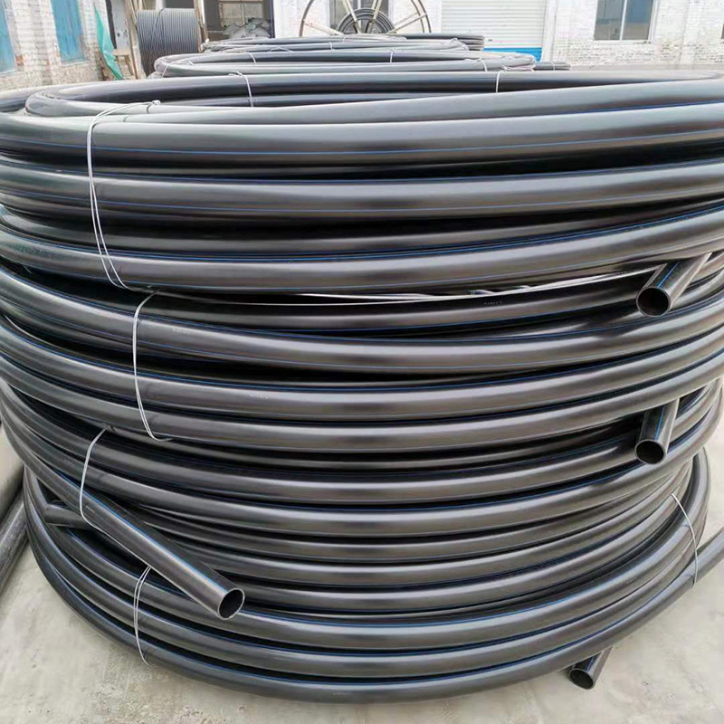 pe穿线管 塑料农业灌溉管家用拖拉实壁给水管 电缆pe穿线管