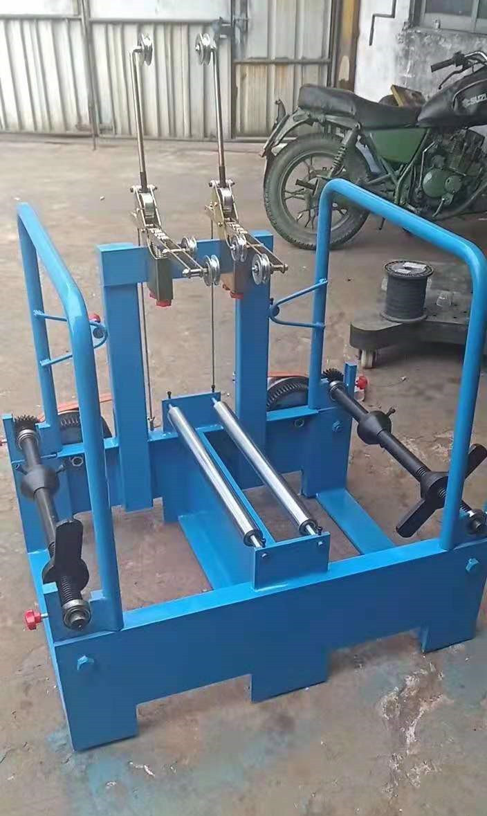 【双头日式放线架】电线电缆联动放线给线设备挤出机束线机