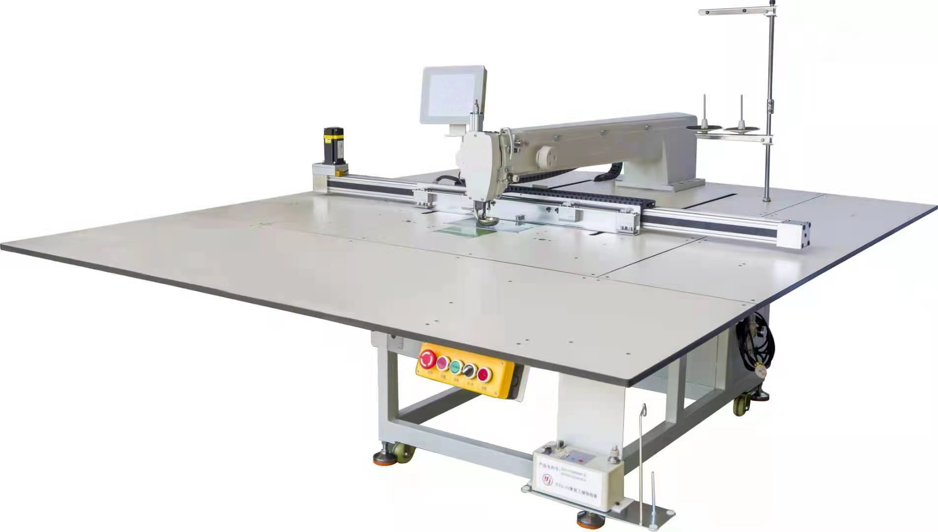 全自动服装模板机 电脑模板缝纫机 羽绒服 汽车坐垫自动化绗缝机