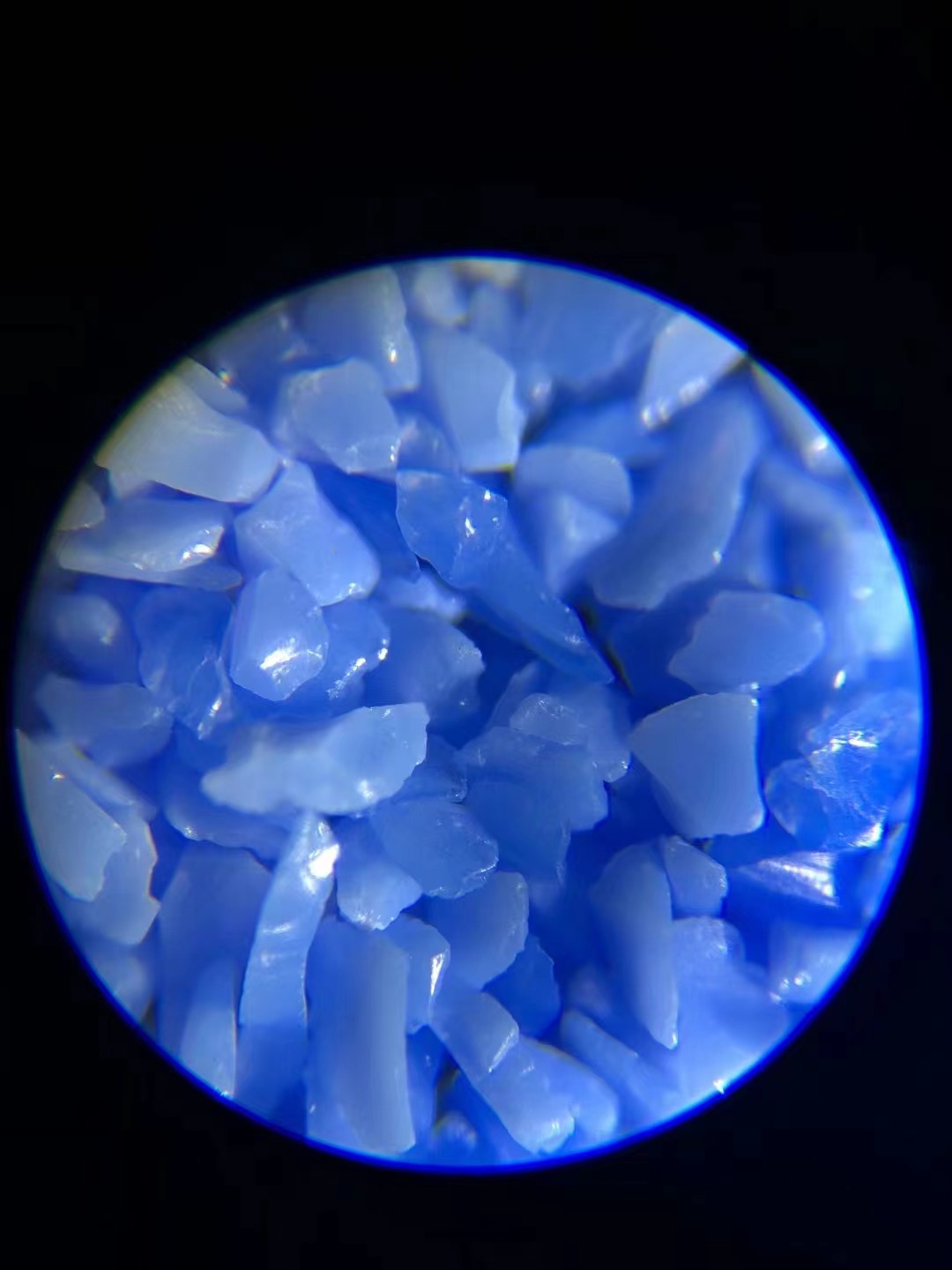 蓝色微晶陶瓷刚玉bca