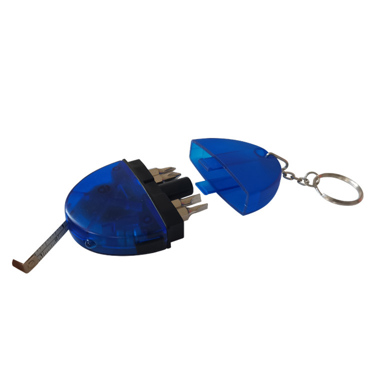 5-in-1 Mini Gadget Tape LED Light Set Screwdriver Multi-Purpose Combination Screwdriver Led Light Keychain