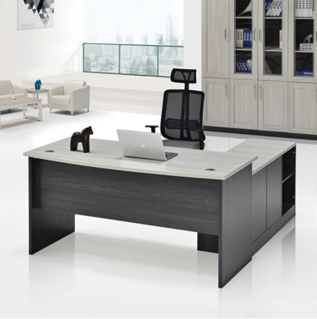 苏州办公家具钢架老板办公桌 简约现代 经理主管桌单人办公桌椅